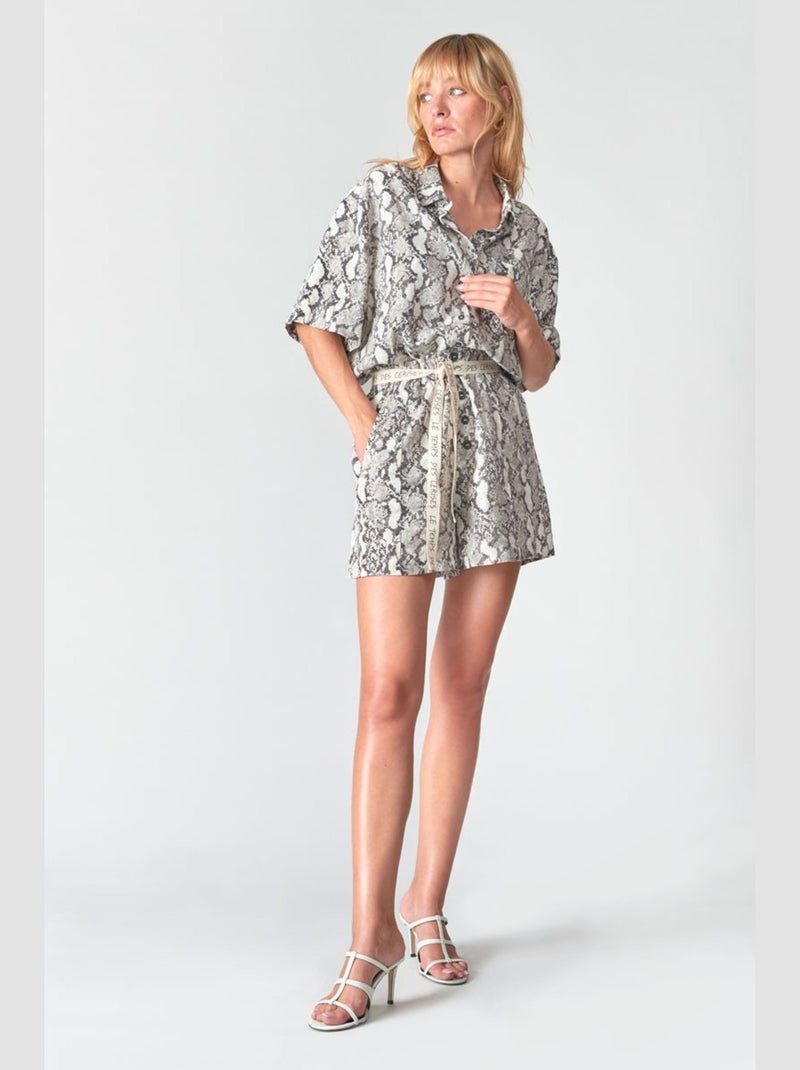 Chemise RENON 'Le Temps Des Cerises' Blanc - Kiabi