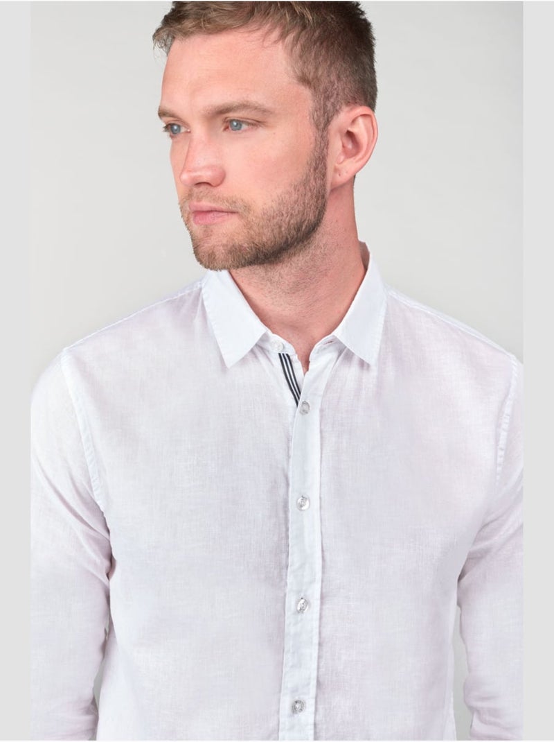 Chemise RODES 'Le Temps Des Cerises' Blanc - Kiabi