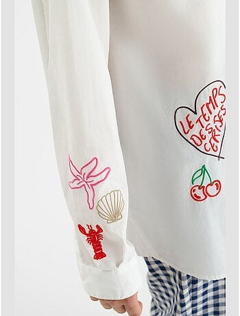 Chemise ROUKIGI 'Le Temps Des Cerises'