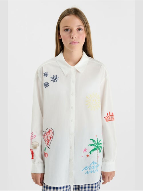 Chemise ROUKIGI 'Le Temps Des Cerises' - Kiabi