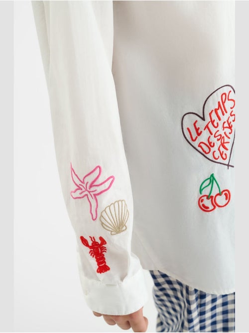Chemise ROUKIGI 'Le Temps Des Cerises' - Kiabi
