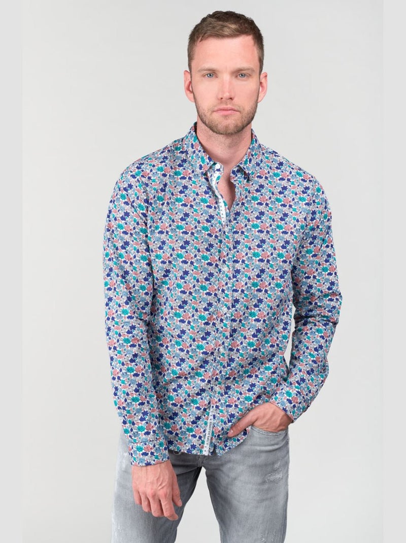 Chemise RUBIS 'Le Temps Des Cerises' Multicolore - Kiabi