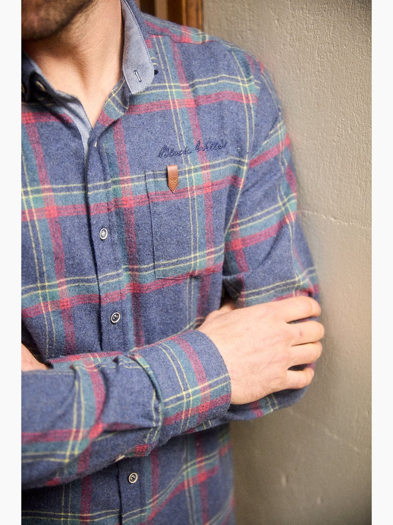 CHEMISE RUGBY ORIGINS Bleu Bleu - Kiabi