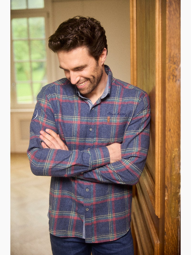 CHEMISE RUGBY ORIGINS Bleu Bleu - Kiabi