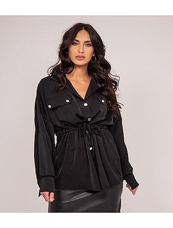 Chemise saharienne orelle