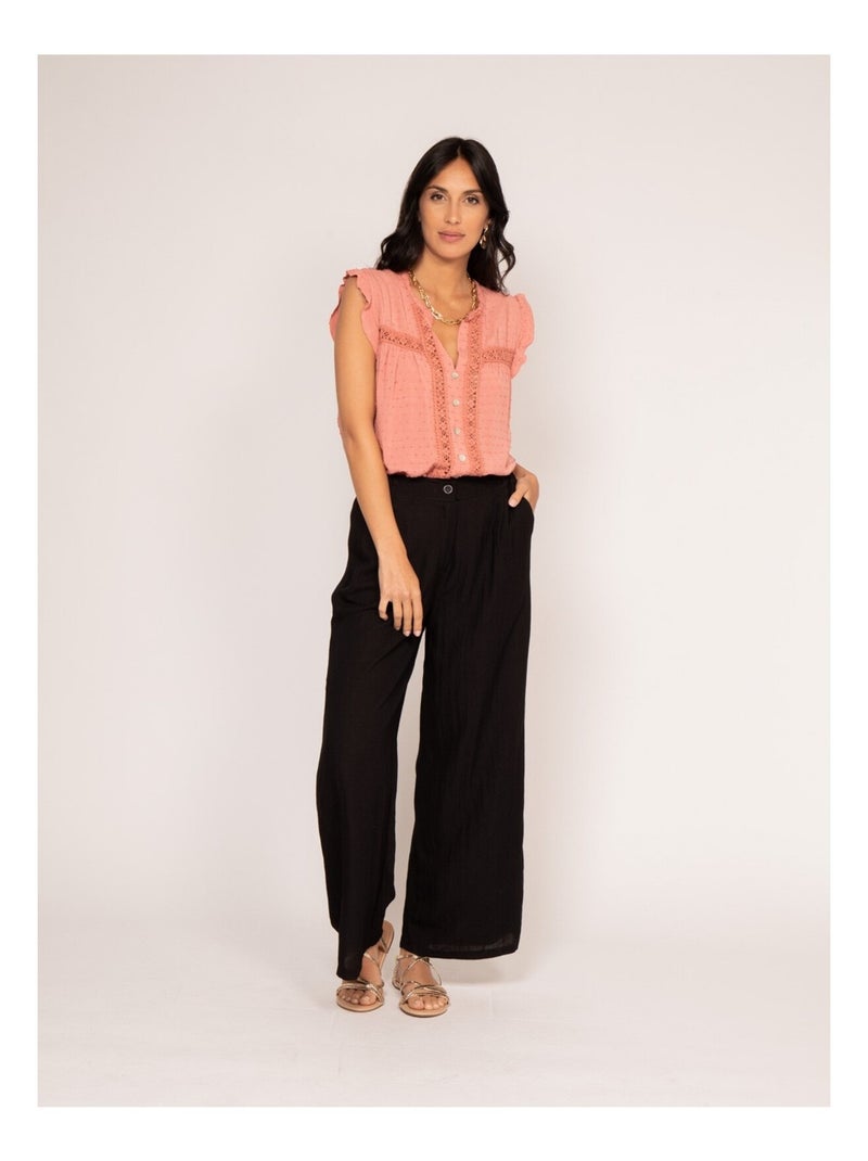 Chemise sans manches FLORIDA Rose - Kiabi