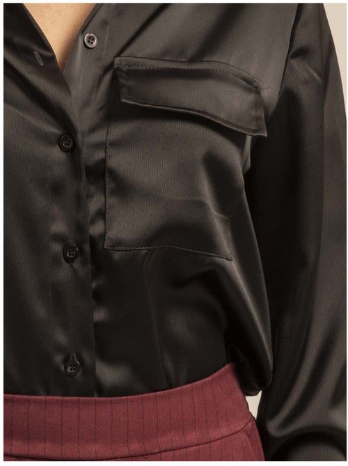 Chemise satin OGUNE - Kiabi