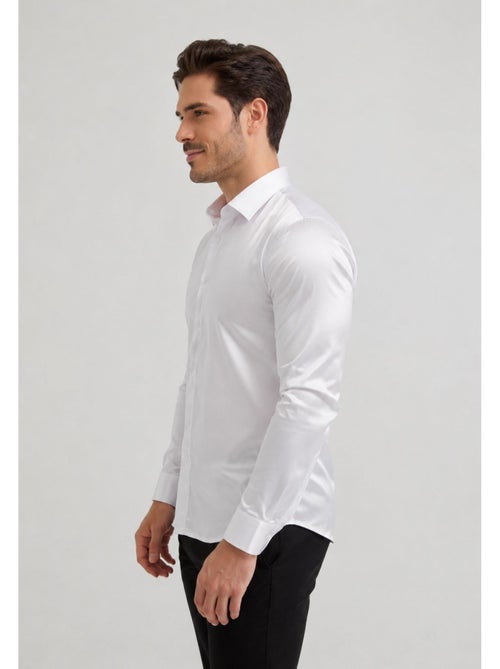 Chemise satiné kebello - Kiabi Chemise satiné kebello - Kiabi