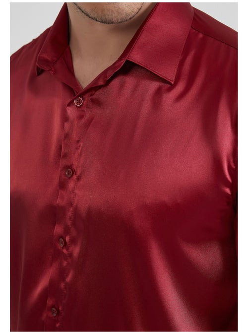 Chemise satiné kebello - Kiabi Chemise satiné kebello - Kiabi
