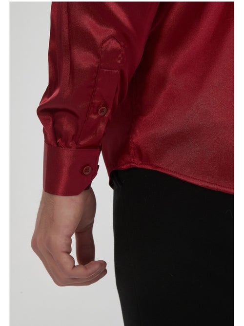 Chemise satiné kebello - Kiabi Chemise satiné kebello - Kiabi