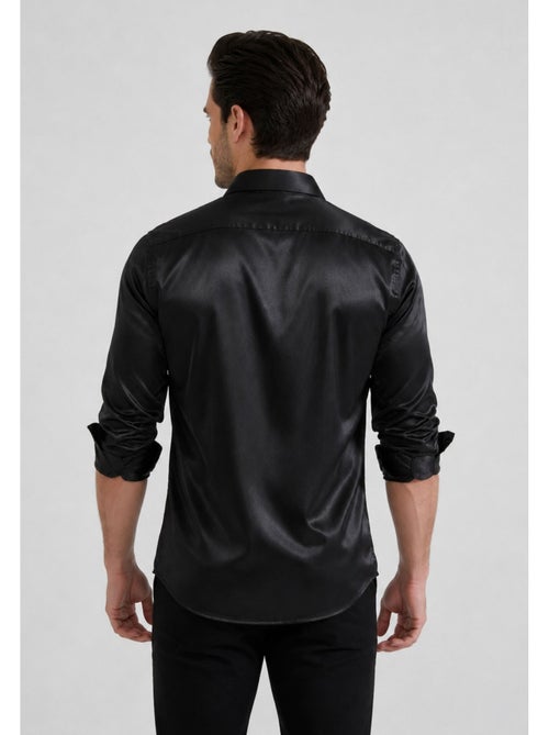 Chemise satiné kebello - Kiabi Chemise satiné kebello - Kiabi