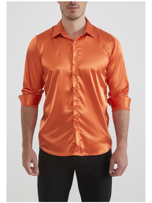 Chemise Satiné Kebello - Kiabi