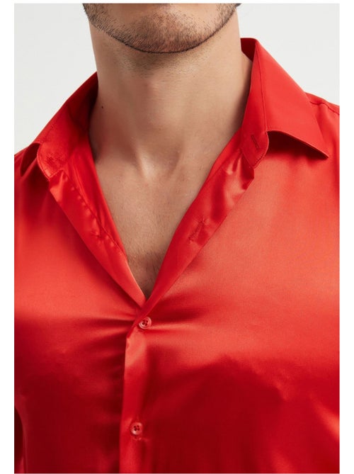 Chemise Satiné Kebello - Kiabi