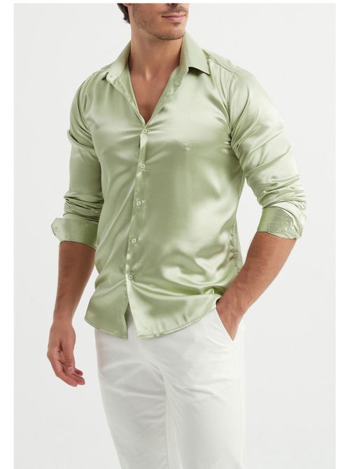 Chemise Satiné Kebello - Kiabi