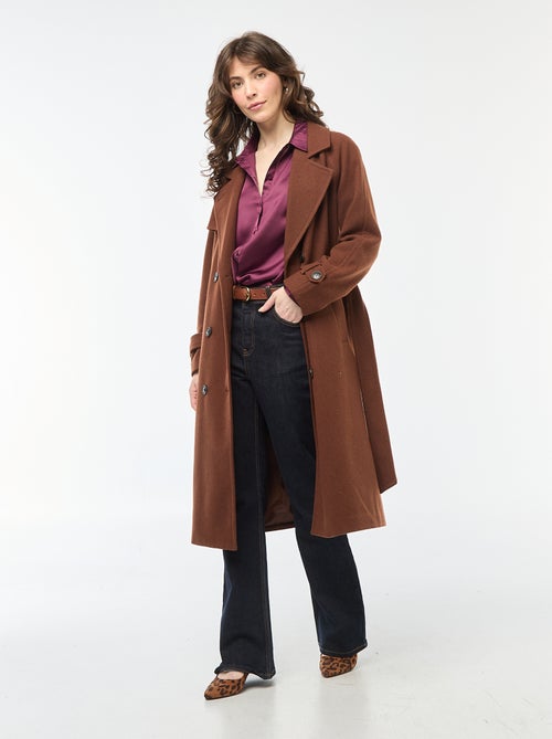 Chemise satinée 'JDY' - Kiabi