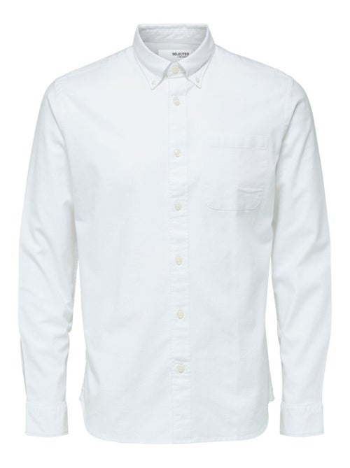 Chemise Selected Rick-ox Manches Longues Flex - Kiabi