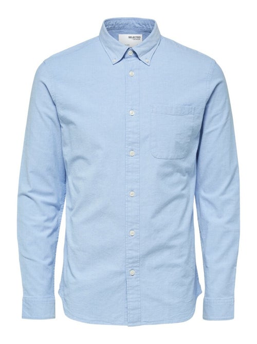 Chemise Selected Rick-ox Manches Longues Flex - Kiabi