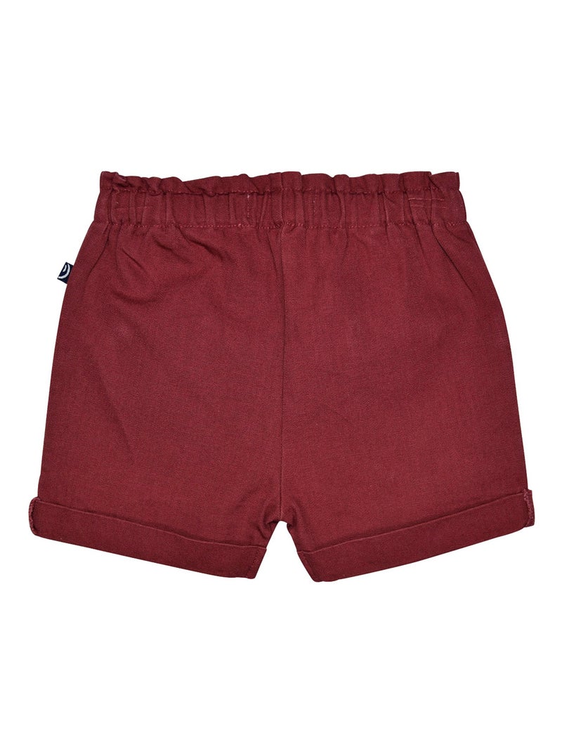 CHEMISE SHORT NATACHA MANCHES COURTES BEBE Blanc - Kiabi