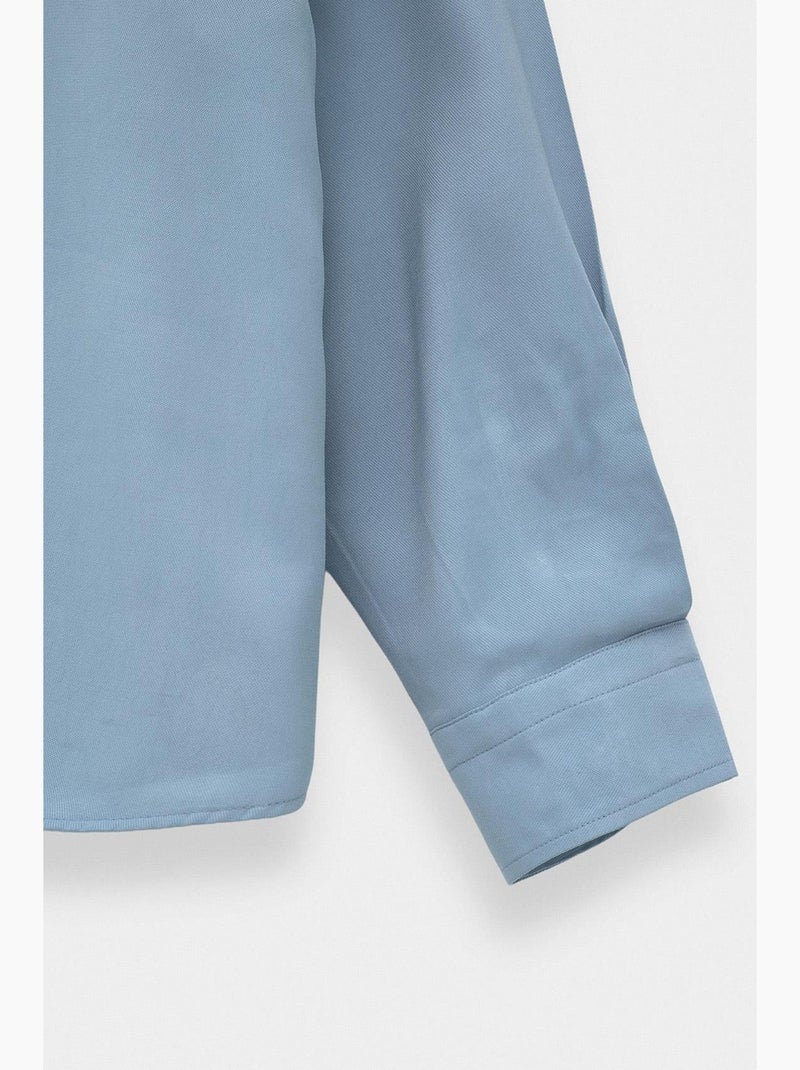 Chemise simple giesto Bleu ciel - Kiabi