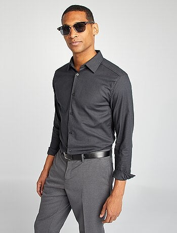 Chemise slim fluide