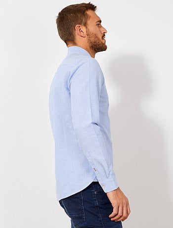 Chemise ExOfficio Insect Shield 2XL – Bleu à Carreaux, Légère, Anti-moustiques