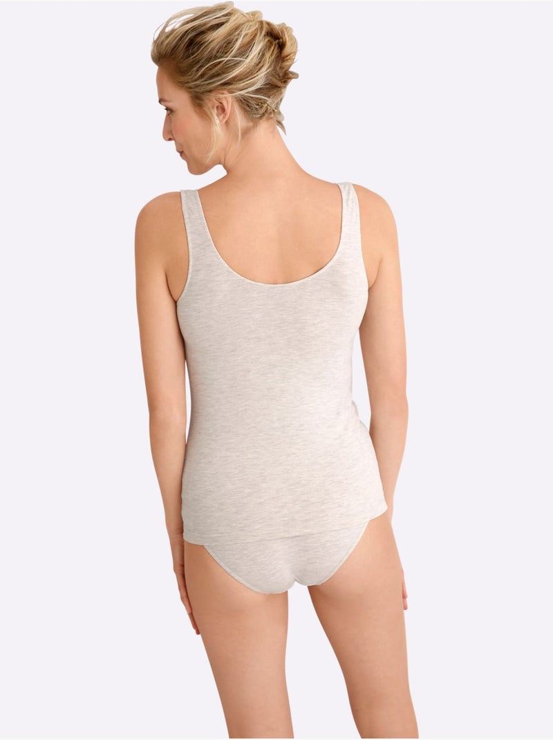 Chemise soutien-gorge - taille standard - witt Sable - Kiabi