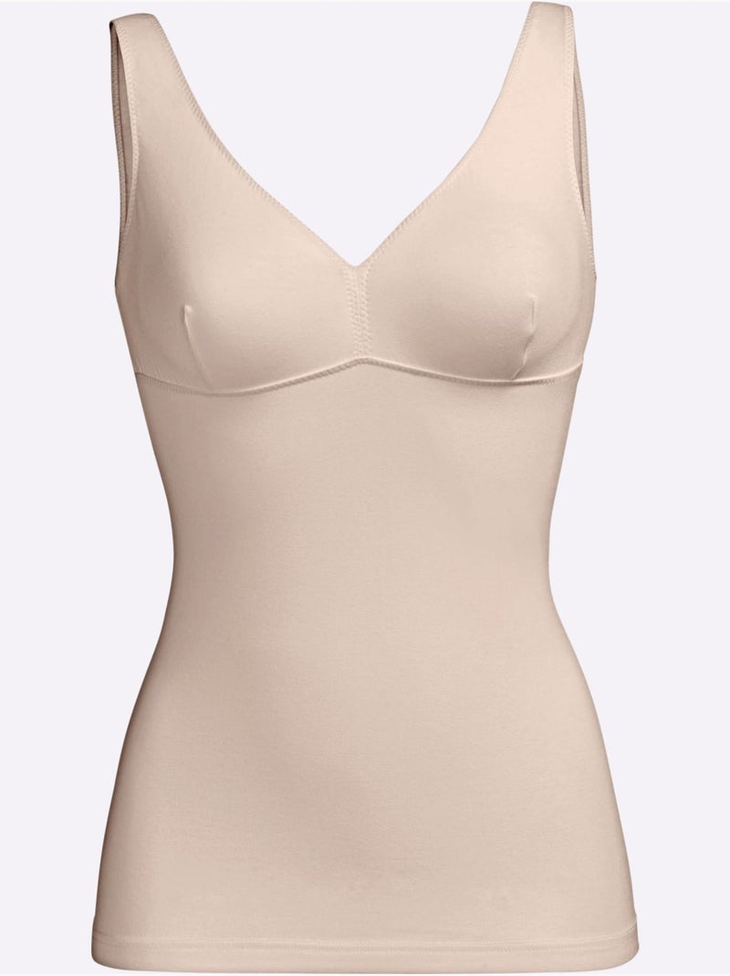 Chemise soutien-gorge - taille standard - witt Sable - Kiabi