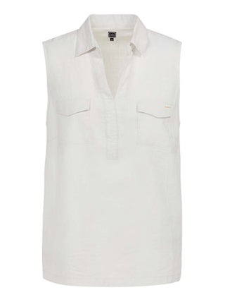 Chemise ssm blanc Femme - Terre de Marins