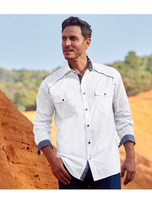 Chemise Style Country - ATLAS FOR MEN - Kiabi