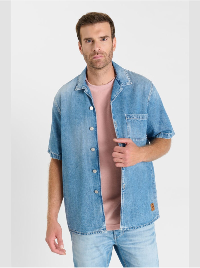 Chemise SULO 'Le Temps Des Cerises' Bleu - Kiabi