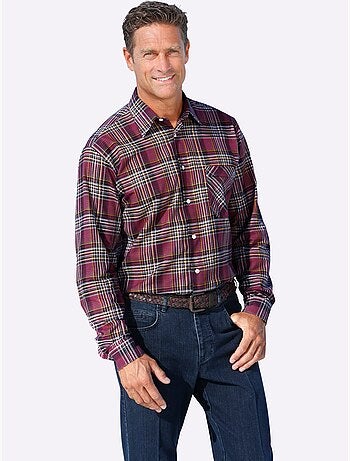 Chemise superbes motifs à carreaux - taille standard - witt