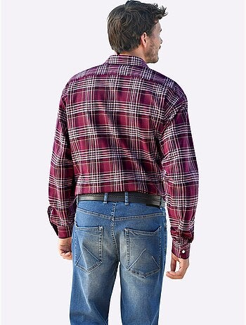 Chemise superbes motifs à carreaux - taille standard - witt