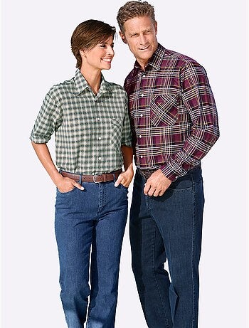 Chemise superbes motifs à carreaux - taille standard - witt