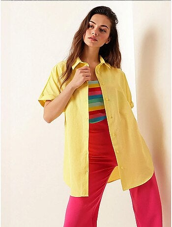 Chemise surdimensionnée à manches courtes bdart