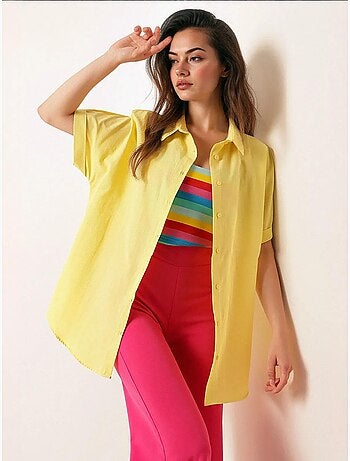 Chemise surdimensionnée à manches courtes bdart