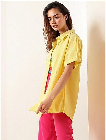 Chemise surdimensionnée à manches courtes bdart