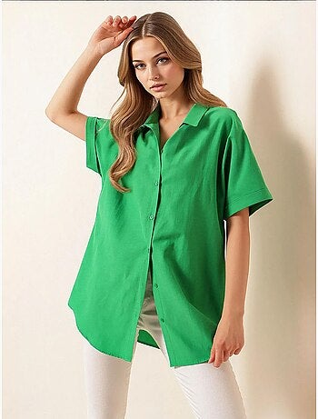 Chemise surdimensionnée à manches courtes bdart