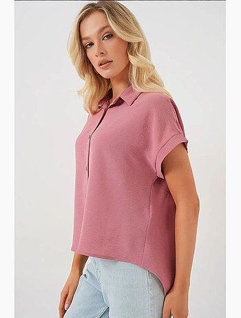 Chemise surdimensionnée à manches courtes bdart