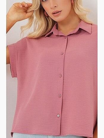 Chemise surdimensionnée à manches courtes bdart