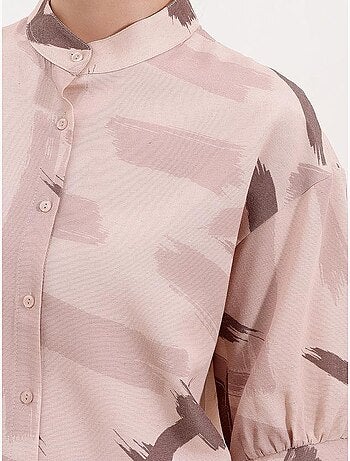 Chemise surdimensionnée à motifs bdart
