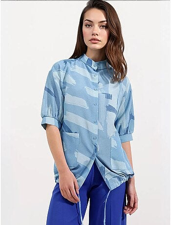 Chemise surdimensionnée à motifs bdart