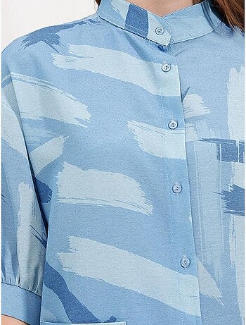 Chemise surdimensionnée à motifs bdart