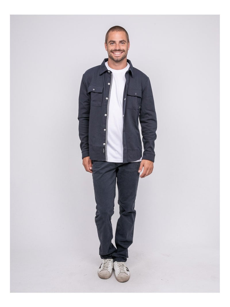 Chemise TALOGAN Bleu marine - Kiabi