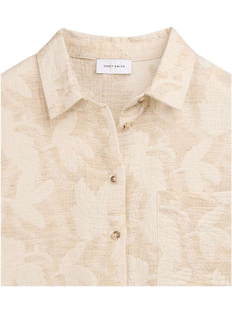Chemise Teddy Smith Beige - Kiabi