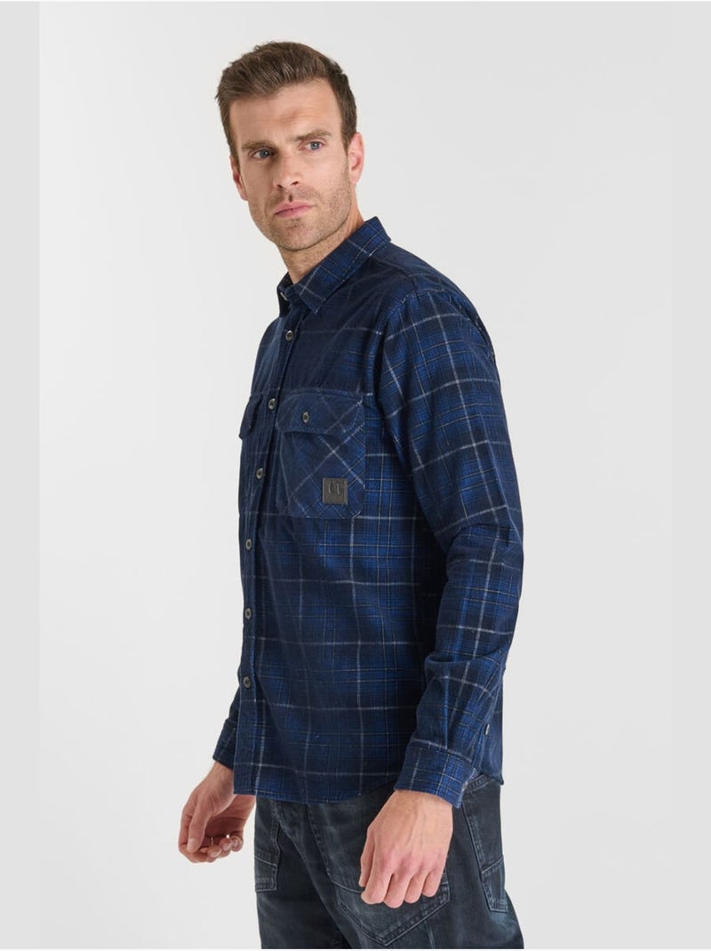 Chemise TESOL 'Le Temps Des Cerises' Bleu - Kiabi