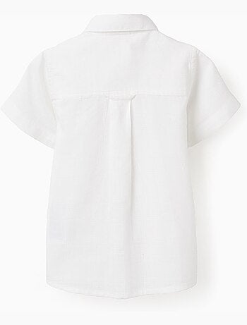 Chemise Texturée à Manches Courtes Brothers & Sisters