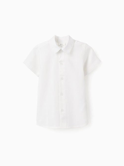 Chemise Texturée à Manches Courtes Brothers & Sisters - Kiabi