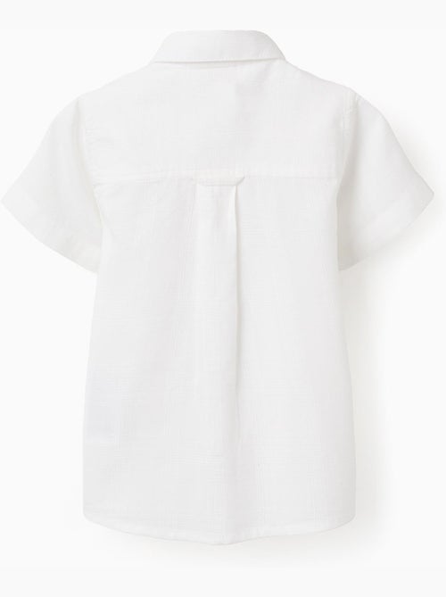 Chemise Texturée à Manches Courtes Brothers & Sisters - Kiabi