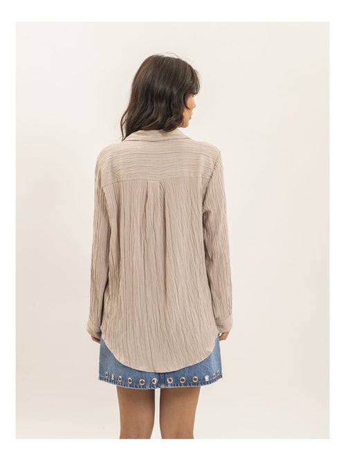 Chemise texturée OBADE - Kiabi
