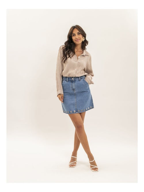Chemise texturée OBADE - Kiabi